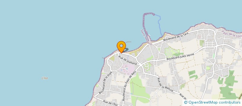 localisation de l'entreprise LE RAYON DE SOLEIL à LA PLAINE-SUR-MER