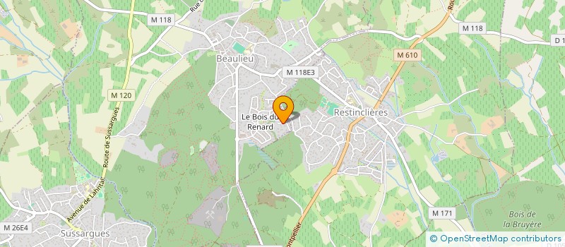 localisation de l'entreprise LE RAYON V à BEAULIEU