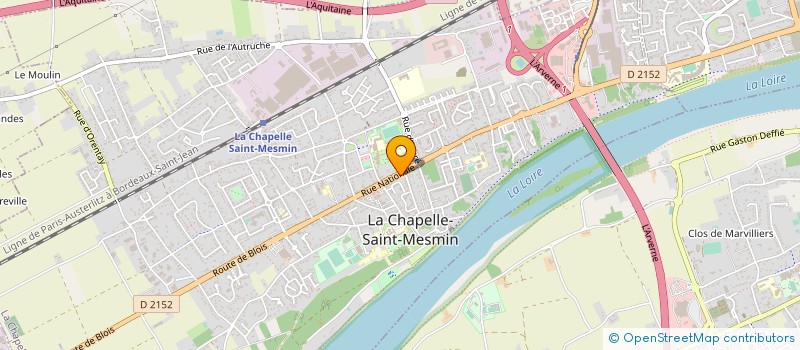 localisation de l'entreprise LE RAYON VERT à INGRE