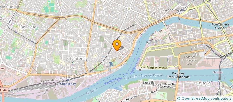 localisation de l'entreprise LE RAYON VERT  NANTES