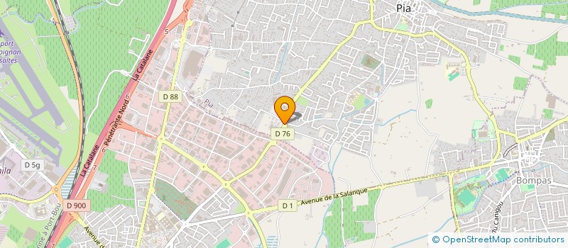 localisation de l'entreprise LE RAZ  PIA
