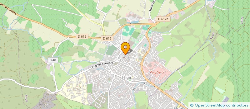 localisation de l'entreprise LE RE-ACTEUR à THUIR