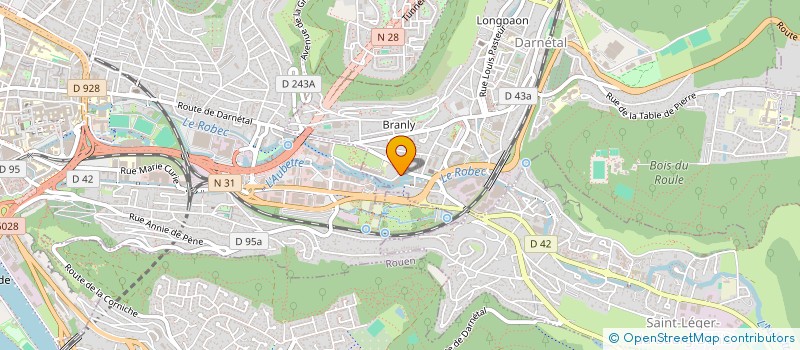 localisation de l'entreprise LE RE-PERE DES MINIS  DARNETAL