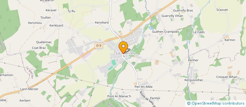 localisation de l'entreprise LE REBOND à POMMERIT-LE-VICOMTE