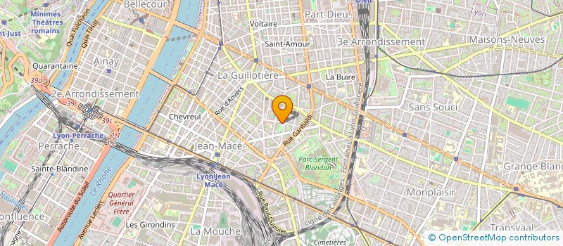 localisation de l'entreprise LE RECRUTEMENT AUTREMENT  LYON