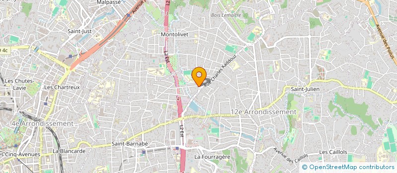localisation de l'entreprise LE RECRUTEUR à MARSEILLE
