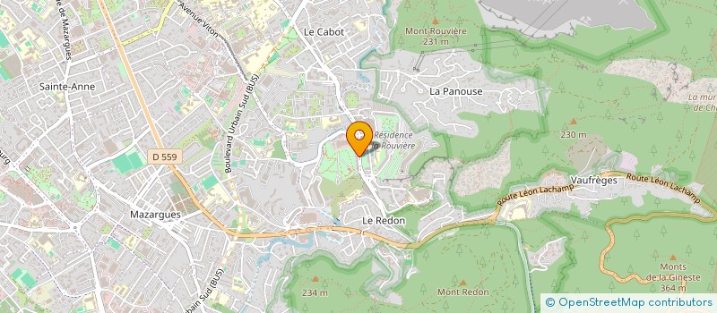 localisation de l'entreprise LE REDON à MARSEILLE