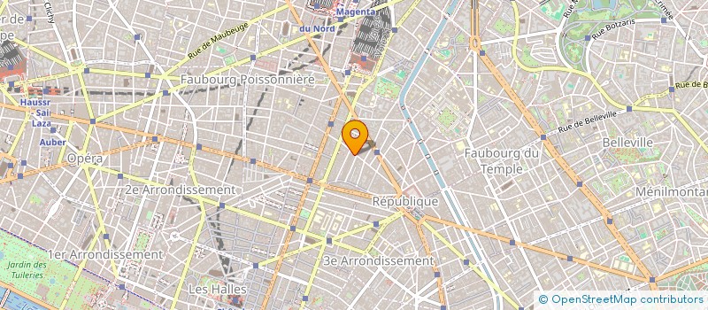 localisation de l'entreprise LE REFECTOIRE LA CHAPELLE à SAINT-OUEN-SUR-SEINE
