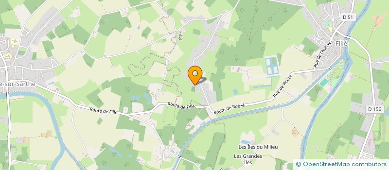 localisation de l'entreprise LE REFLET DES CIMES  FILLE