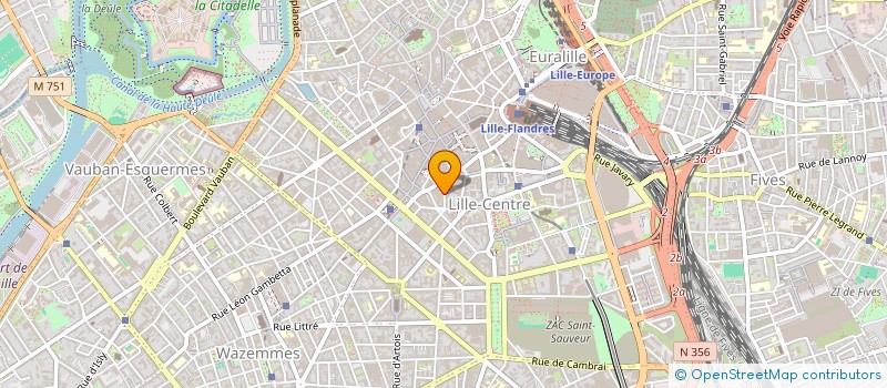 localisation de l'entreprise LE REFLET DU SOLEIL  LILLE