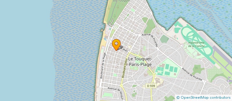 localisation de l'entreprise LE REFUGE à LE TOUQUET-PARIS-PLAGE