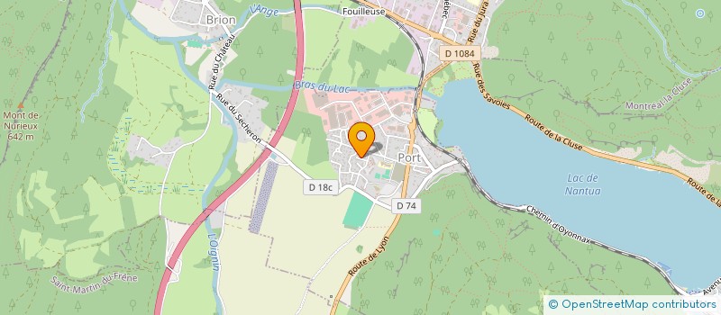 localisation de l'entreprise LE REFUGE à PORT