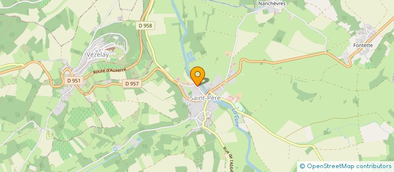 localisation de l'entreprise LE REFUGE à SAINT-PERE