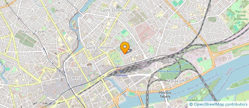 localisation de l'entreprise LE REFUGE  NANTES