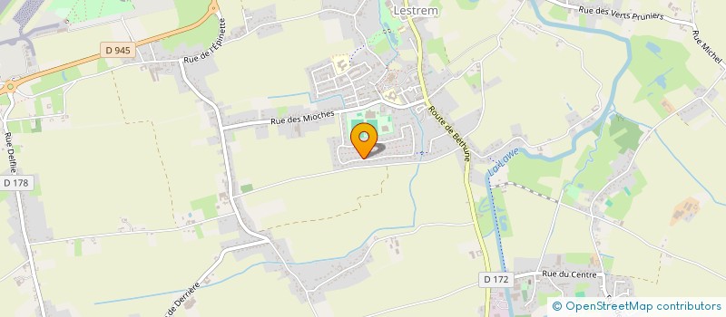 localisation de l'entreprise LE REFUGE  LESTREM