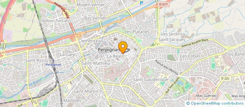 localisation de l'entreprise LE REFUGE ALPHA à PERPIGNAN