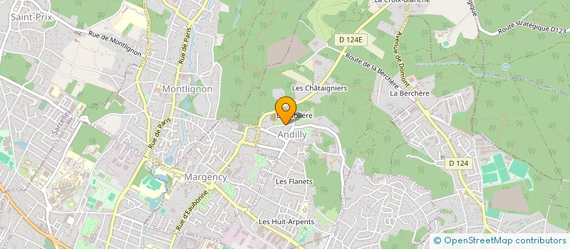 localisation de l'entreprise LE REFUGE DE JADE  ANDILLY