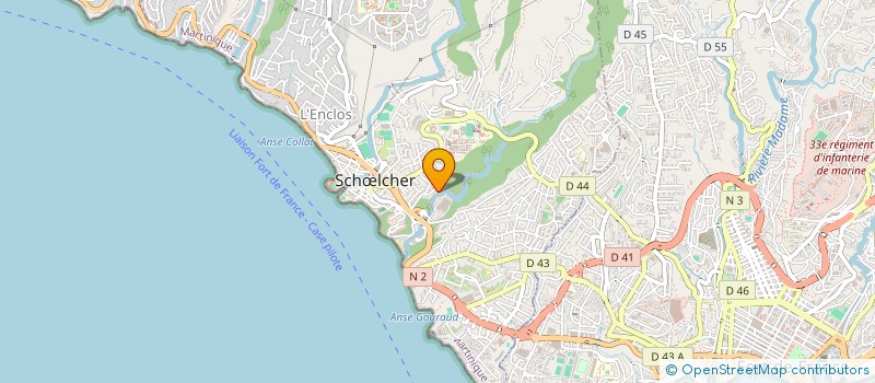 localisation de l'entreprise LE REFUGE DE MADIANA  SCHLCHER