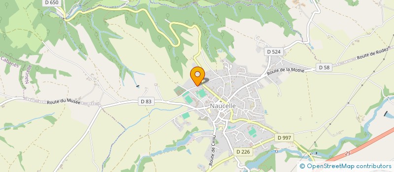 localisation de l'entreprise LE REFUGE DE PAULETOU à NAUCELLE