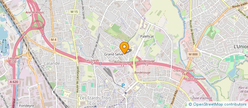 localisation de l'entreprise LE REFUGE DES MIL'POILS à TOULOUSE