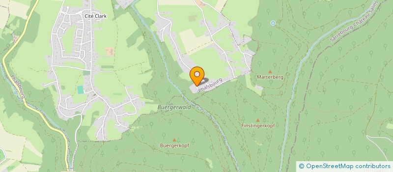 localisation de l'entreprise LE REFUGE DES SABOTS LIBRES  PHALSBOURG