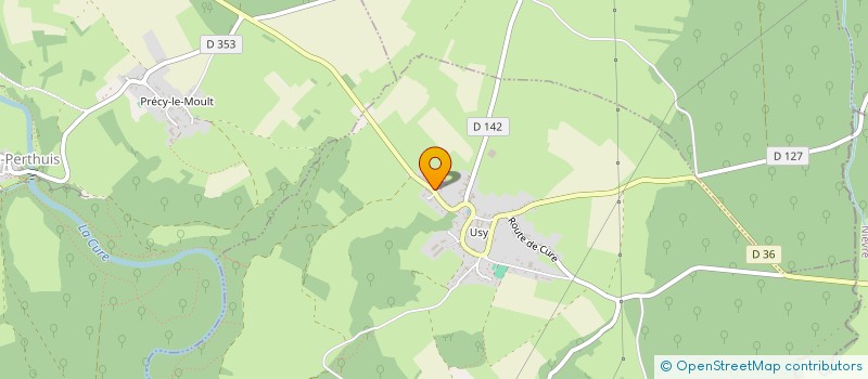 localisation de l'entreprise LE REFUGE DU LOUCHEBEM  DOMECY-SUR-CURE