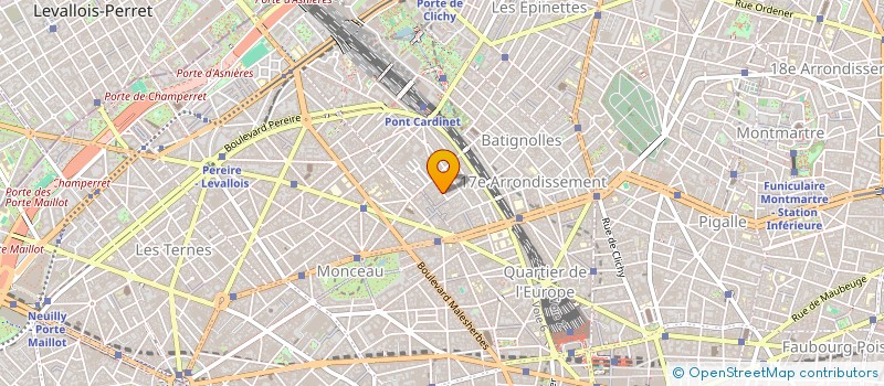 localisation de l'entreprise LE REFUGE DU SKIEUR à PARIS