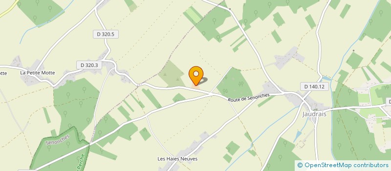 localisation de l'entreprise LE REFUGE ECOLE - LES AMICANINS à JAUDRAIS