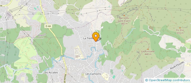 localisation de l'entreprise LE REGAIN à MARSEILLE