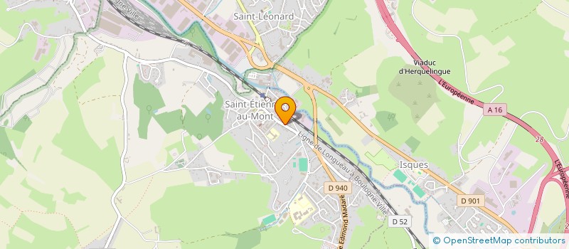 localisation de l'entreprise LE REGAL à SAINT-ETIENNE-AU-MONT