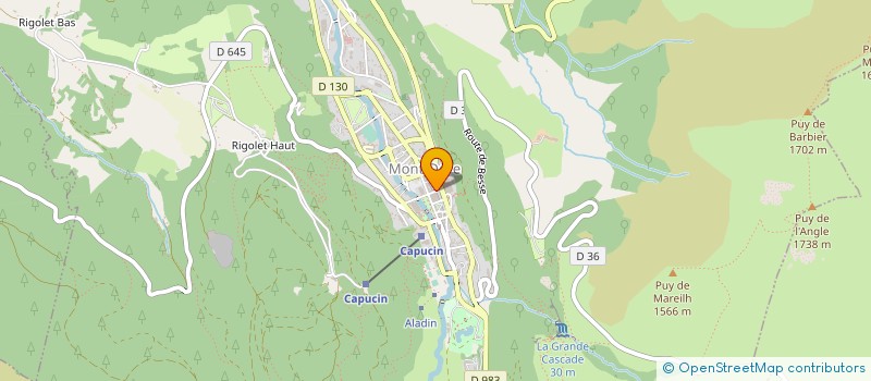 localisation de l'entreprise LE REGAL DE MARGOT à ISSOIRE