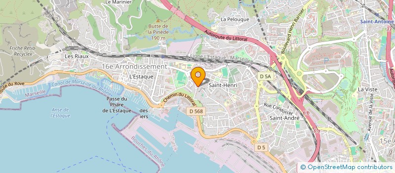 localisation de l'entreprise LE REGALI à MARSEILLE