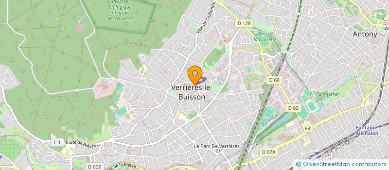 localisation de l'entreprise LE REGARD D'EVA à VERRIERES-LE-BUISSON