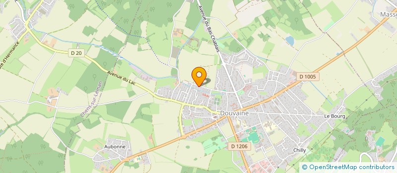 localisation de l'entreprise LE REGARD DU TEMPS  DOUVAINE