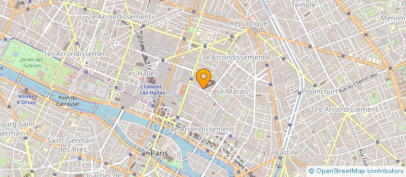 localisation de l'entreprise LE REGARD REVOLVER  PARIS