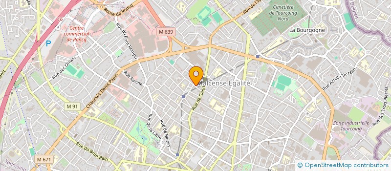 localisation de l'entreprise LE REGENCY  TOURCOING