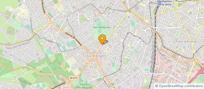 localisation de l'entreprise LE REGENCY à MONTPELLIER