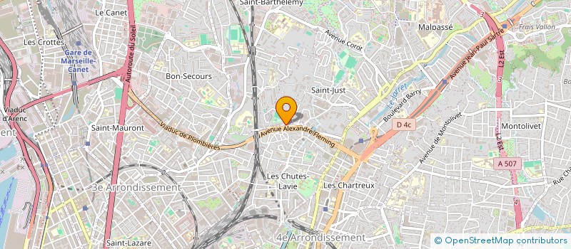 localisation de l'entreprise LE REGENT à MARSEILLE