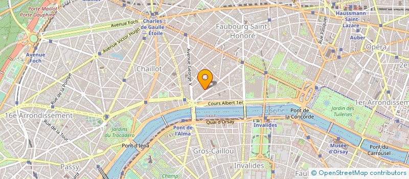 localisation de l'entreprise LE REGENT  PARIS