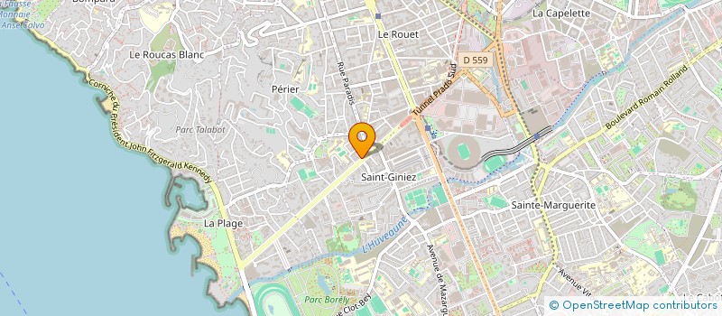 localisation de l'entreprise LE REGENT à MARSEILLE