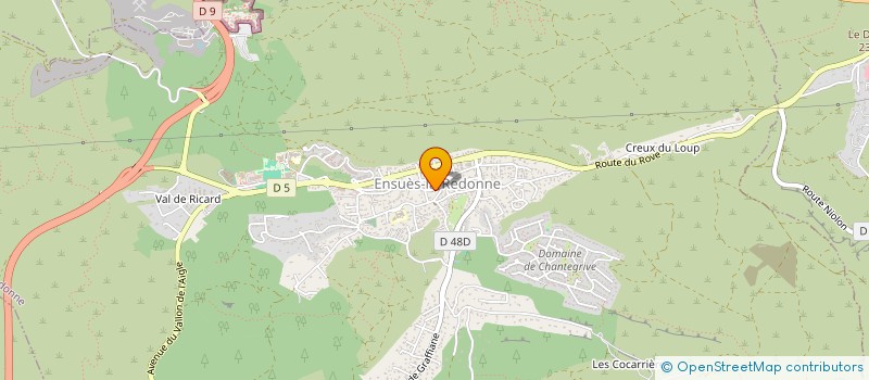 localisation de l'entreprise LE REGENT  ENSUES-LA-REDONNE