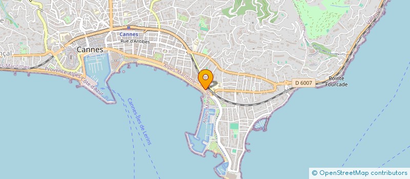 localisation de l'entreprise LE REGENT  CANNES