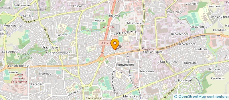 localisation de l'entreprise LE REINITAS à BREST