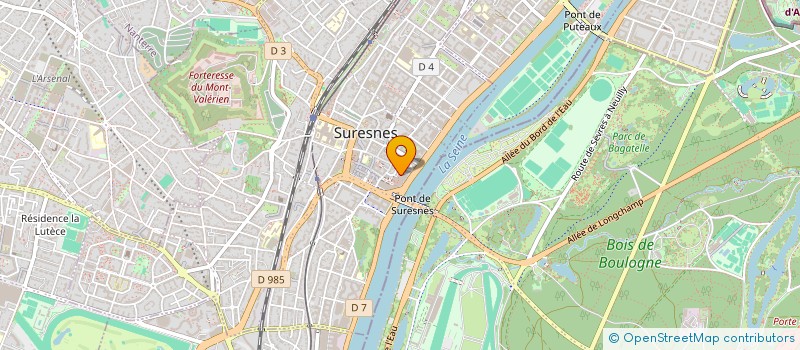 localisation de l'entreprise LE RELAIS à SURESNES