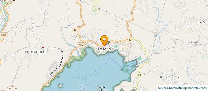 localisation de l'entreprise LE RELAIS à LE MARIN