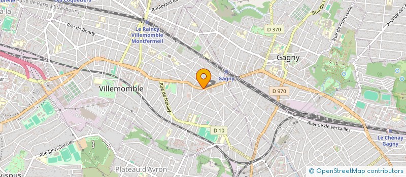 localisation de l'entreprise LE RELAIS à VILLEMOMBLE
