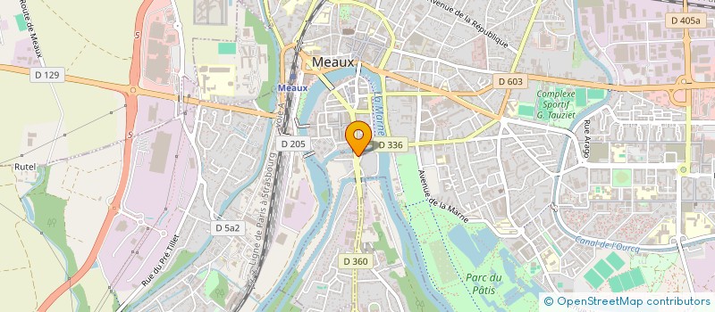 localisation de l'entreprise LE RELAIS à MEAUX