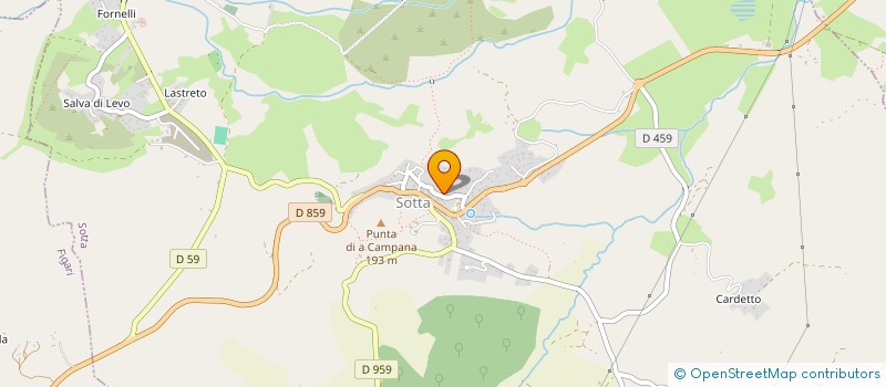 localisation de l'entreprise LE RELAIS  SOTTA