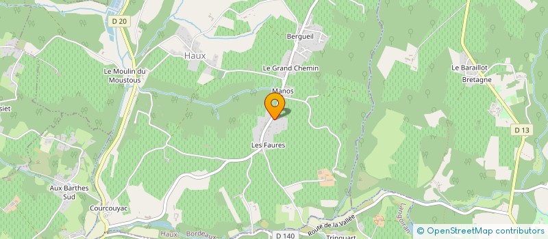 localisation de l'entreprise LE RELAIS à HAUX