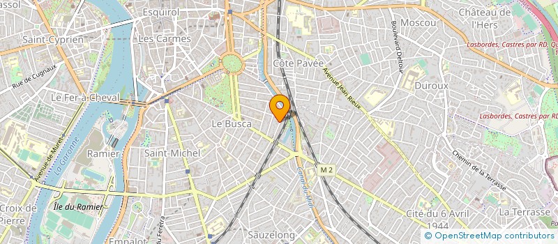 localisation de l'entreprise LE RELAIS à TOULOUSE
